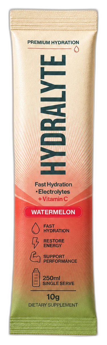 Hydralyte Watermelon electrolyte stick sachet